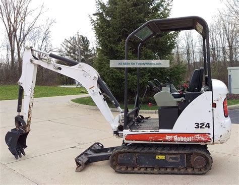 bobcat 324 mini excavator rubber|bobcat 324 for sale.